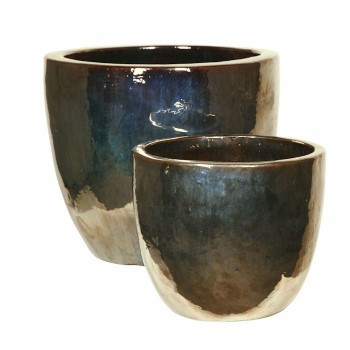 Metal Glaze Couple Ceramic